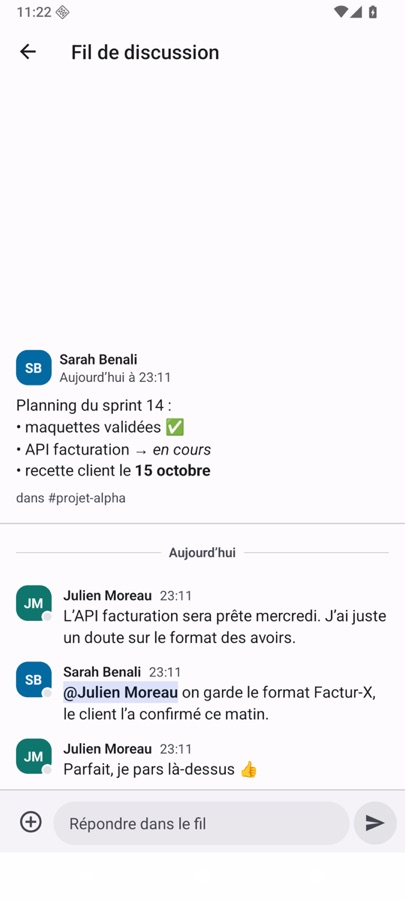 Fil de discussion